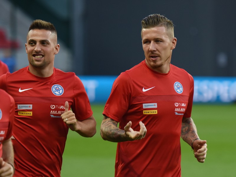 Róbert Mak počas tréningu