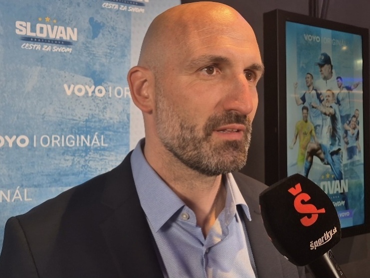 Bývalý hráč Slovana a slovenskej futbalovej reprezentácie, Róbert Vittek