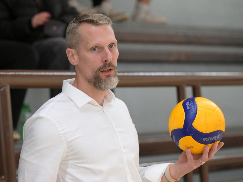 Na snímke tréner Bratislavy Robin Pělucha 