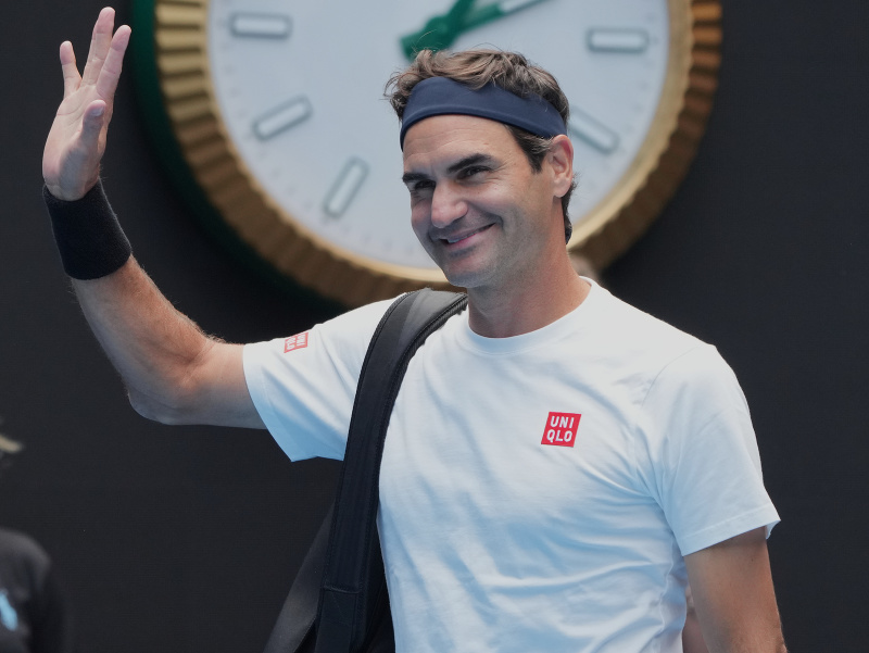 Tenisová legenda Roger Federer