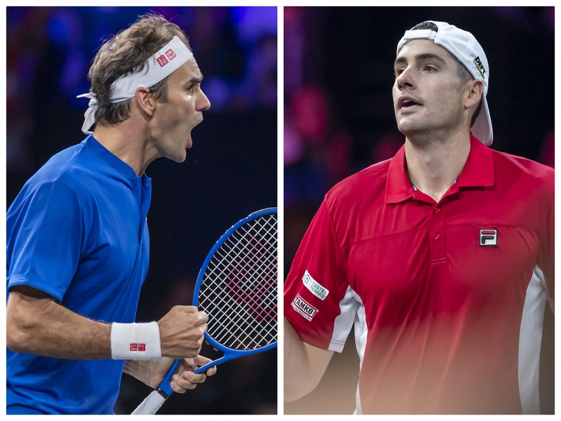 Roger Federer vs. John Isner