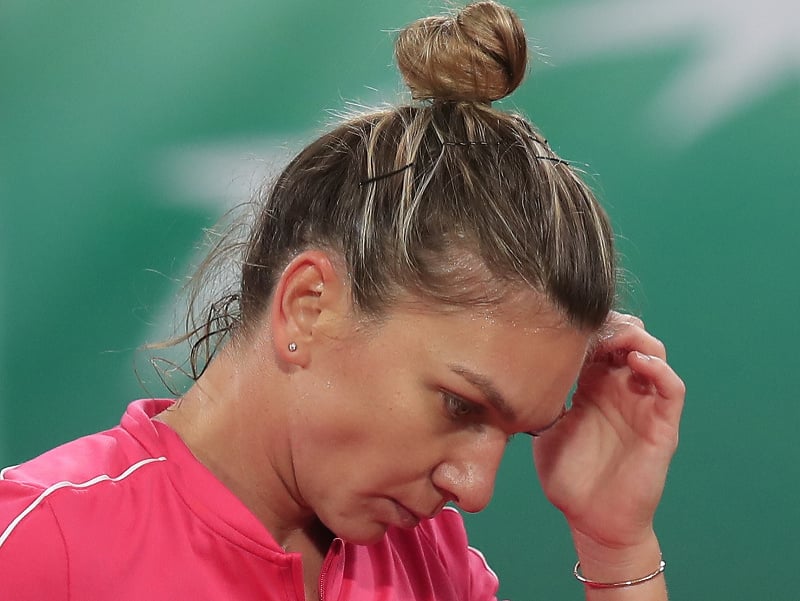 Rumunská tenistka Simona Halepová 