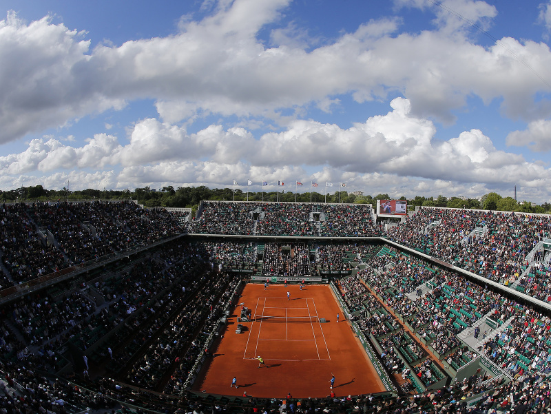 Centrálny dvorec na štadióne Roland Garros