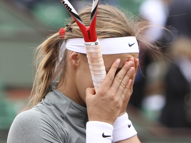 Slovenka Anna Karolína Schmiedlová po víťazstve nad Venus Williamsovou prežívala obrovskú radosť