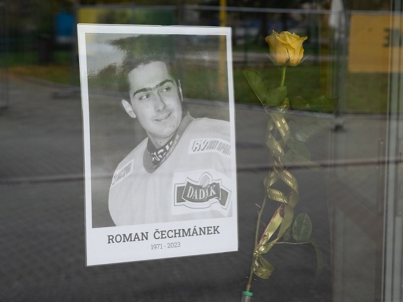 Na fotografii bývalý český hokejový brankár Roman Čechmánek 
