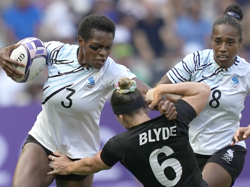 Adi Vani Bulekiová a Michaela Blydeová v súboji Nového Zélandu s Fidži