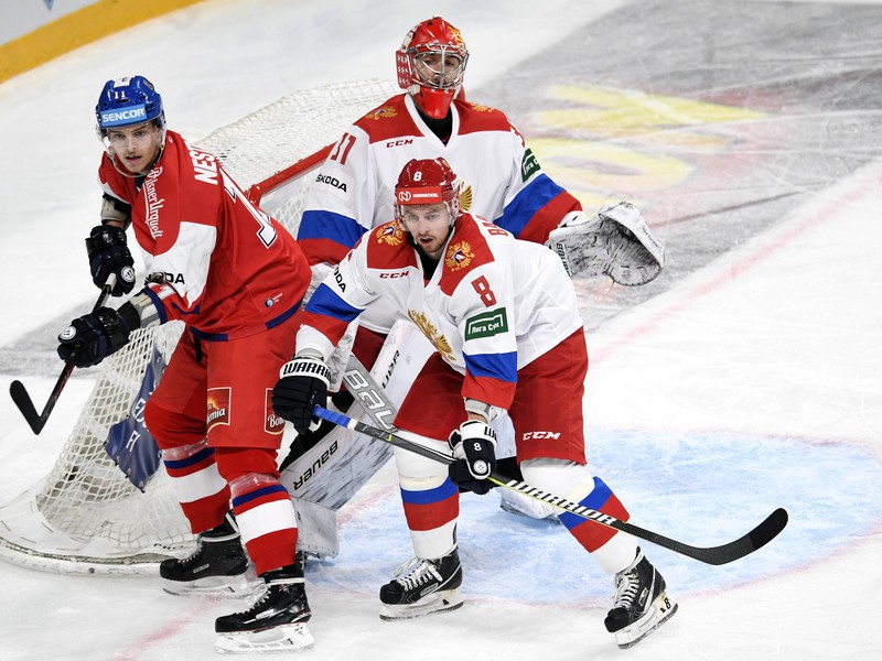 Andrej Nestrašil v drese českej hokejovej reprezentácie