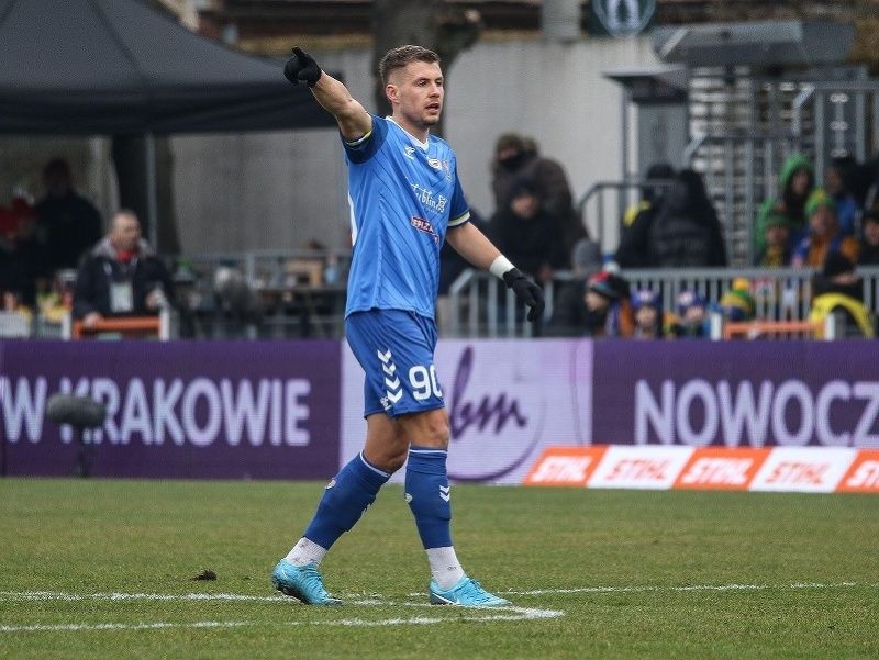 Slovenský futbalista Samuel Mráz