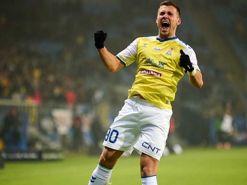 Slovenský futbalista Samuel Mráz rozhodol o triumfe Motoru Lublin 