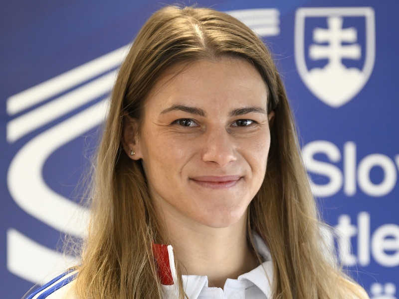 Na snímke slovenská atlétka Daniela Ledecká