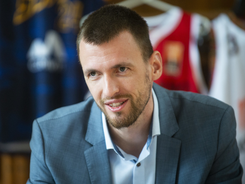 Na snímke generálny sekretár Slovenskej basketbalovej asociácie Andrej Kuffa