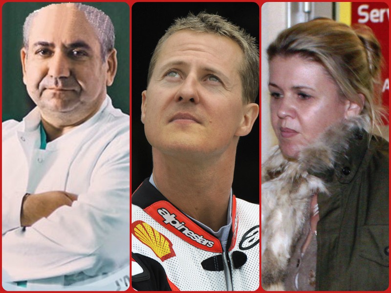 Michael Schumacher v opatere lekára Darka Chudeho a manželky Corinny