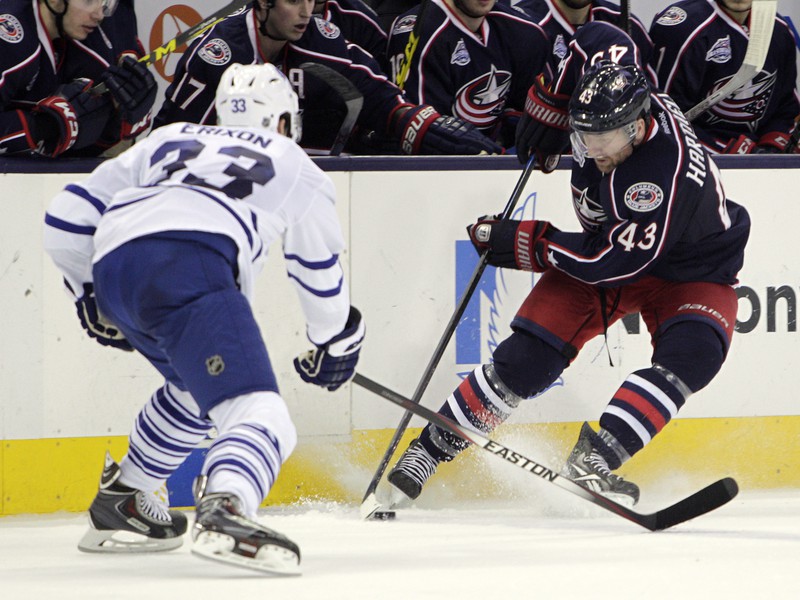 Scott Hartnell a Tim Erixon