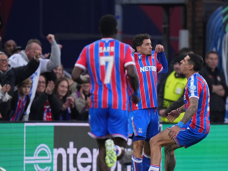 Gólové oslavy futbalistov Crystal Palace