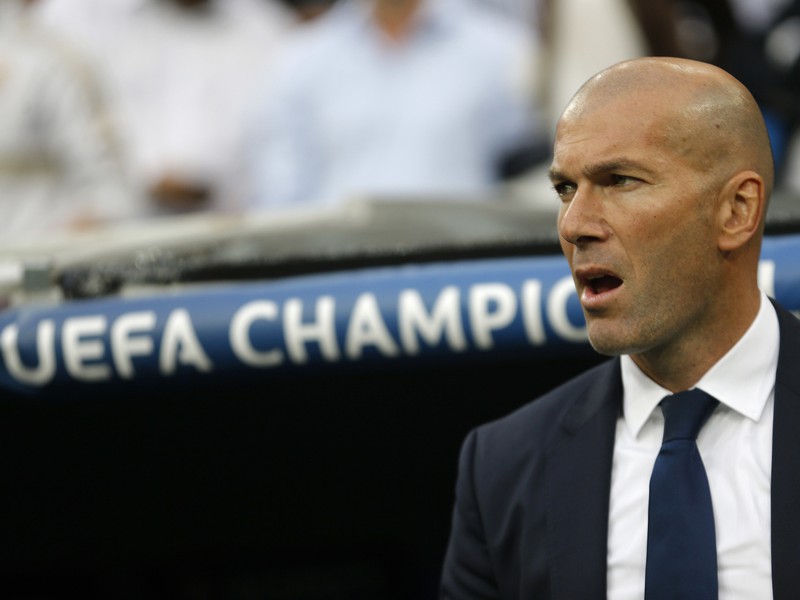 Tréner Realu Zinedine Zidane
