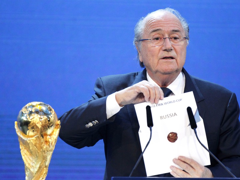 Prezident FIFA Sepp Blatter 