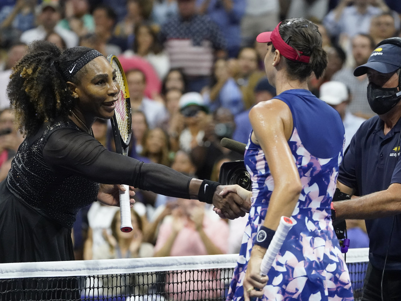 Serena Williamsová skončila na rakete Tomljanovičovej