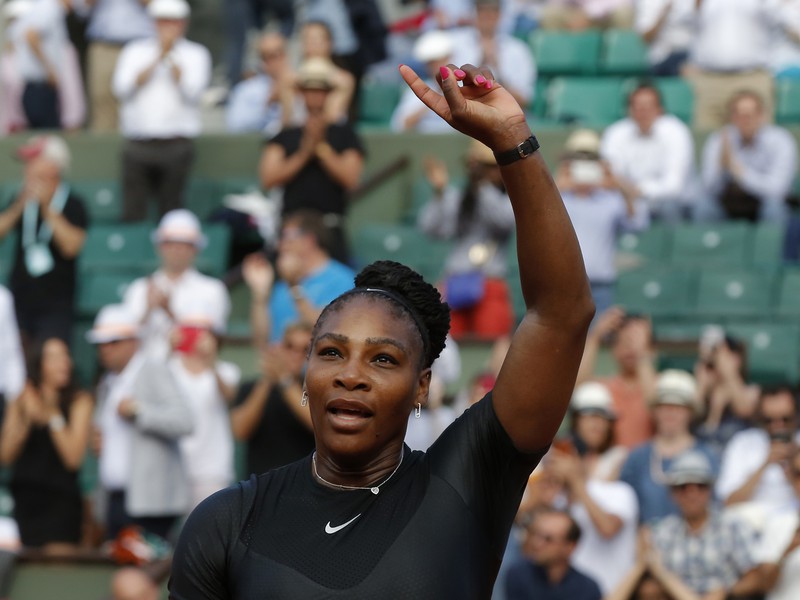 Serena Williamsová a jej víťazné oslavy