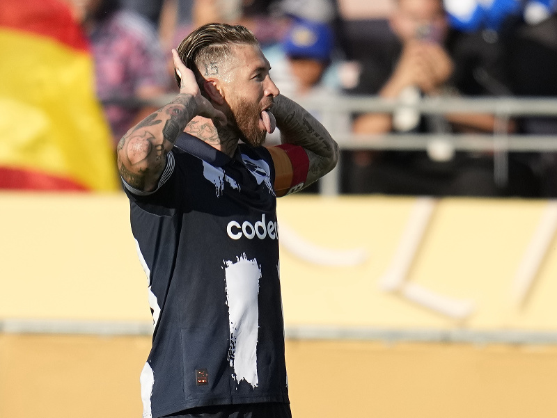 Sergio Ramos sa teší zo streleného gólu
