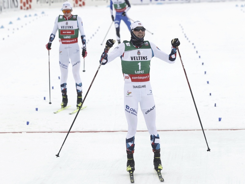 Jarl Magnus Riiber triumfoval v záverečných pretekoch sezóny vo fínskom Lahti 