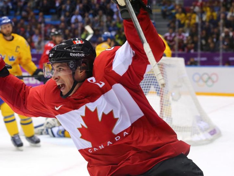 Sidney Crosby v drese Kanady
