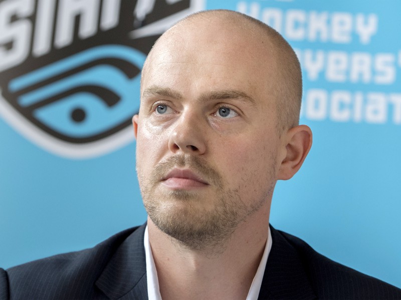 Prezident Slovenskej asociácie hráčov ľadového hokeja (SIHPA) Oliver Pravda