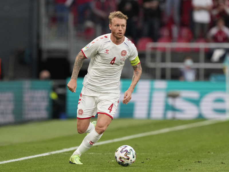 Simon Kjaer v reprezentačnom drese Dánska
