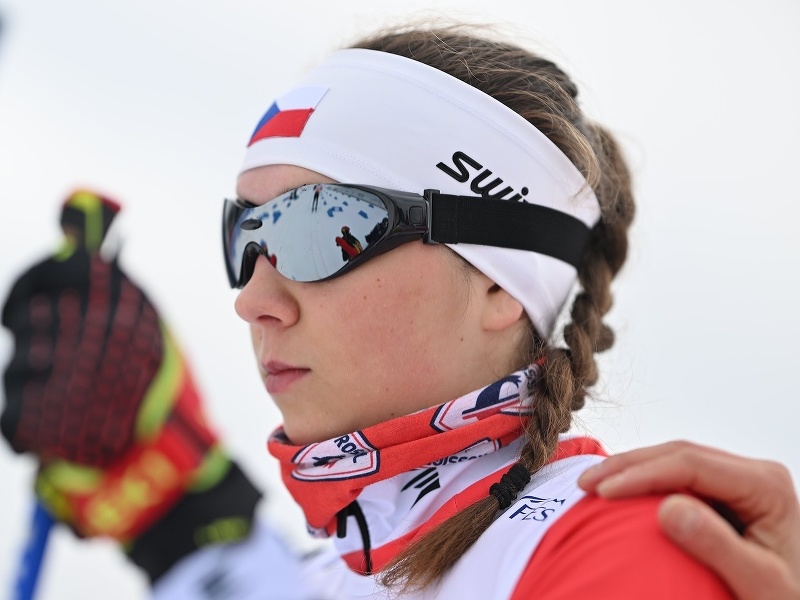 Česká parabiatlonistka Simona Bubeníčková 