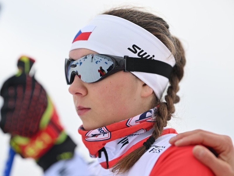 Česká parabiatlonistka Simona Bubeníčková 