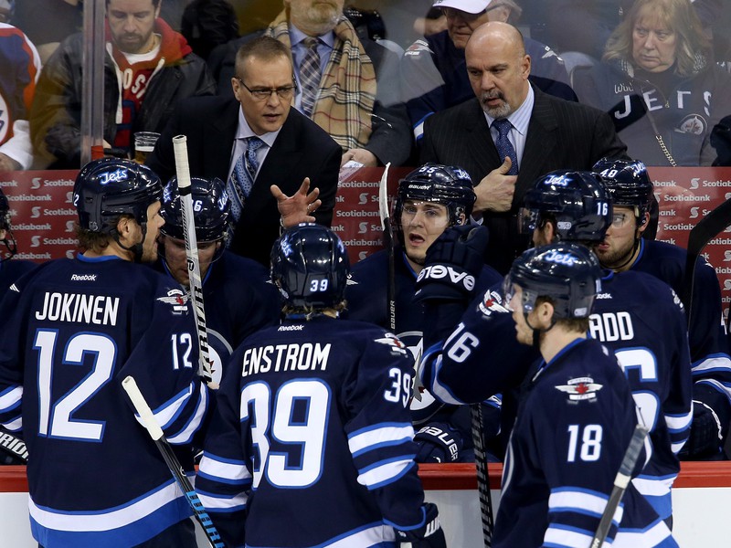 Paul Maurice a jeho asistent Charlie Huddy