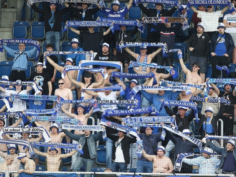 Fanúšikovia českého klubu SK Sigma Olomouc