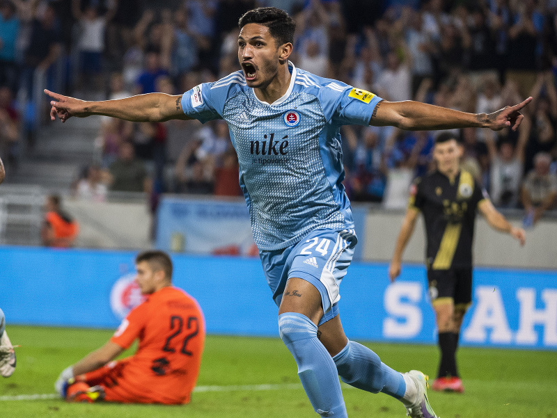 Eric Ramirez počas pôsobenia v Slovane Bratislava