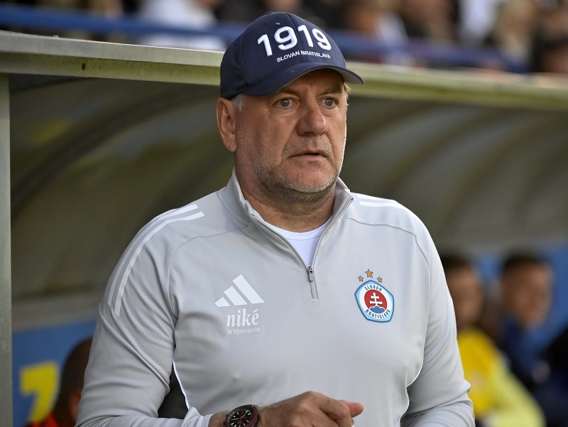 Vladimír Weiss st., tréner ŠK Slovan Bratislava