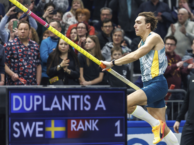 Švédsky skokan o žrdi Armand Duplantis