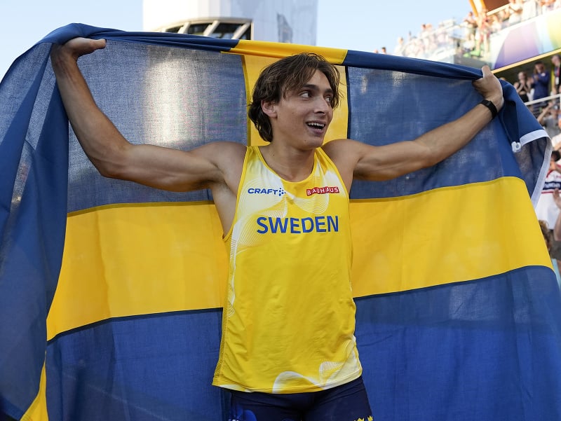 Švédsky skokan o žrdi Armand Duplanti