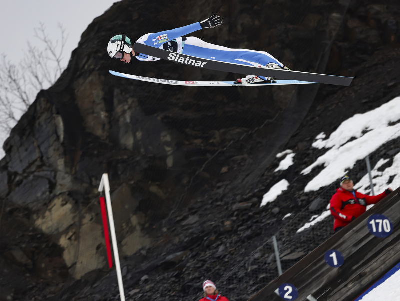 Slovinský skokan na lyžiach Peter Prevc