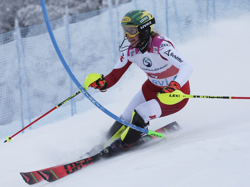 Rakúska lyžiarka Katharina Liensbergerová