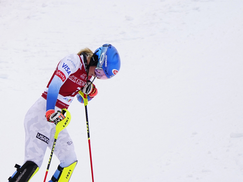 Mikaela Shiffrinová nedokončila slalom v Kranjskej Gore