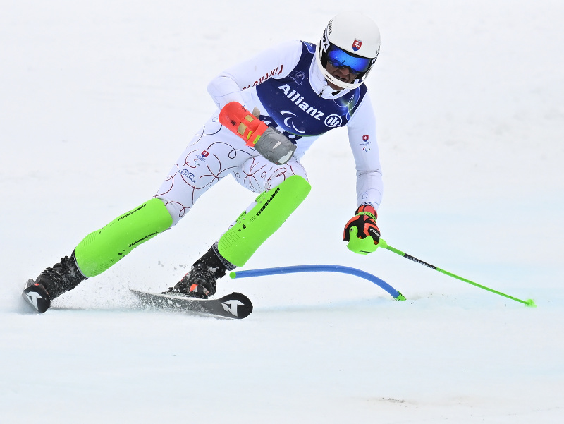 Slovenský paralpský lyžiar Martin Čupka