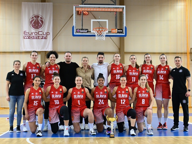 Basketbalistky Slávie Banská Bystrica