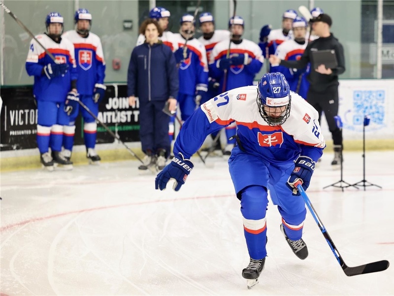 Slovenská hokejová reprezentácia do 18 rokov absolvovala v rámci prípravy testovanie NHL Combine