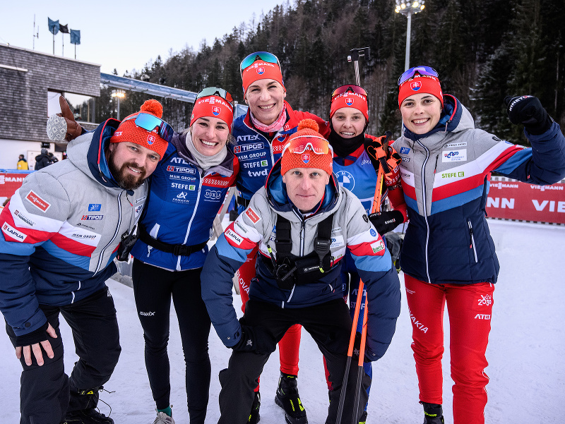 Slovenská štafeta po siedmom mieste v Ruhpoldingu