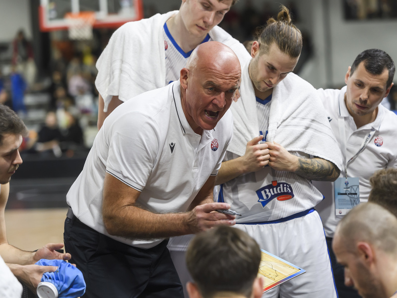 Na snímke tréner slovenskej basketbalovej reprezentácie Aramis Naglič 