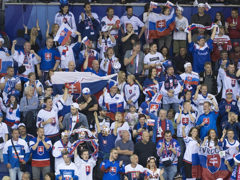 Slovenskí fanúšikovia na MS v hokeji
