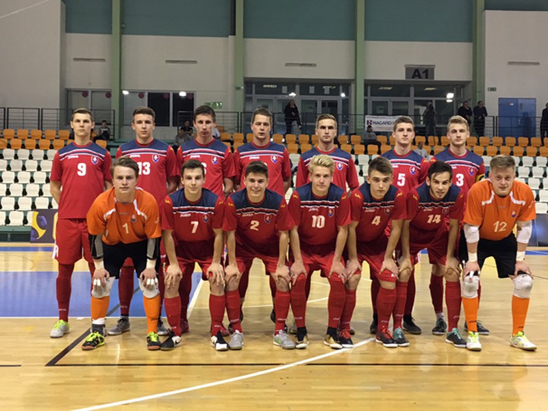 Slovenskí futsalisti do 21 rokov