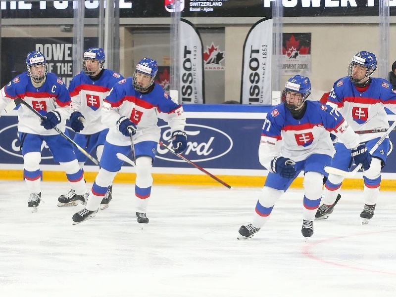 Reprezentanti Slovenska do 18 rokov v zápase proti Nemecku
