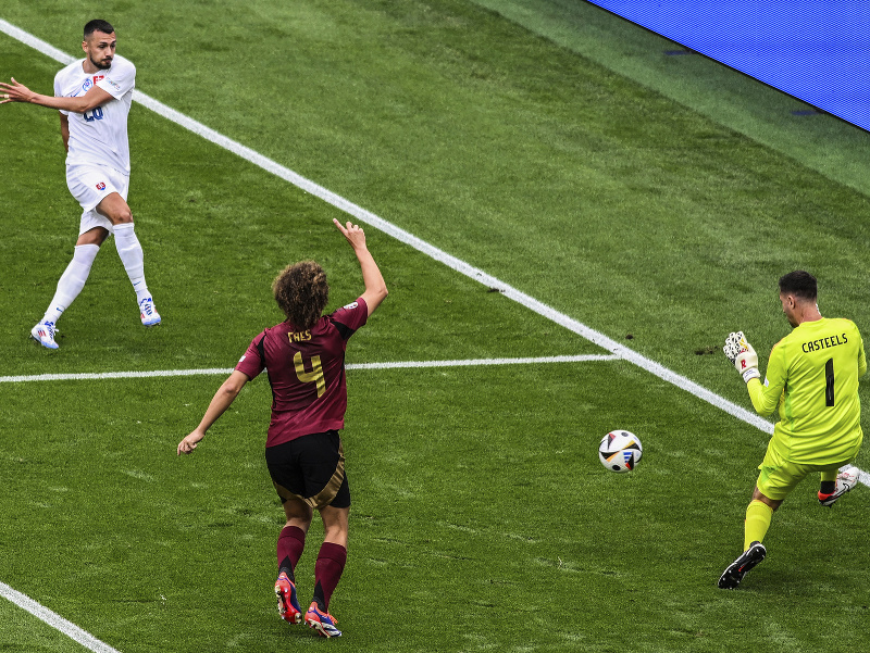 Víťazný gól Ivana Schranza v zápase proti Belgicku