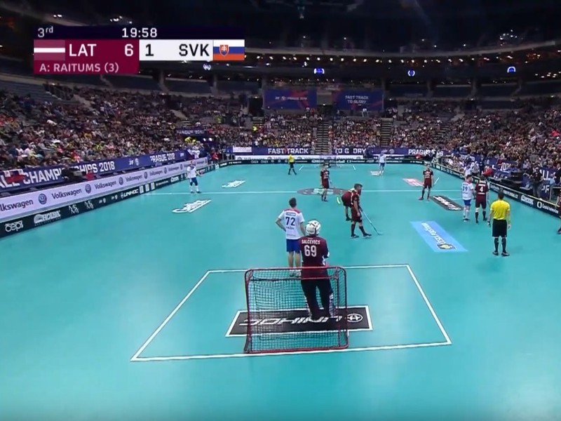 Slovensko prehralo v play-off s Lotyšskom
