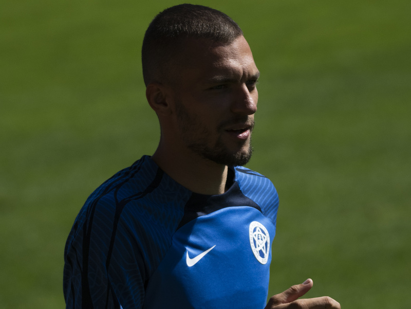 Na snímke slovenský futbalový reprezentant Lukáš Haraslín 
