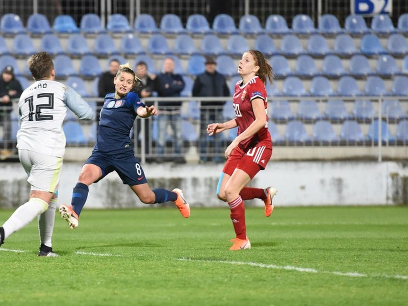Slovenky remizovali v Senci s Maďarkami 